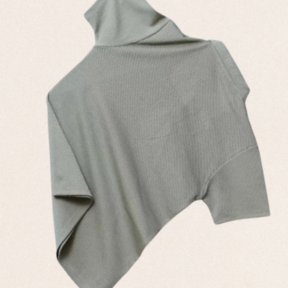 Men's grey plain cotton polo t-shirt with round neck for casual summer fashion and daily wear.